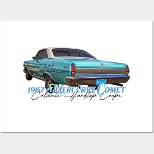 1967 Mercury Comet Caliente Hardtop Coupe Posters and Art